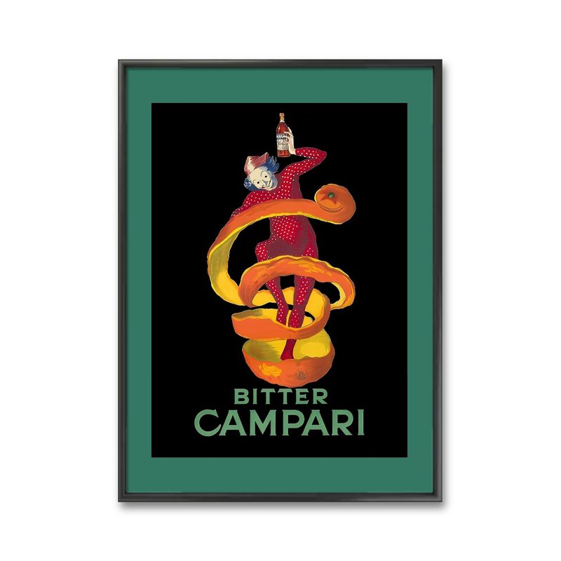 GENERICO - CUADRO DECORATIVO VINTAGE BITTER CAMPARI