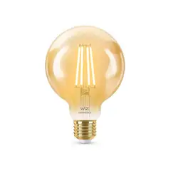 WIZ - Ampolleta WiFi de filamento ámbar 7W G95 220V E27