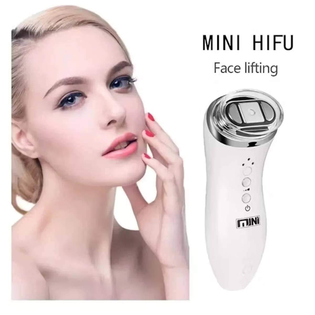 GENERICO - Maquina De Rejuvenecimiento Facial Ultrasónico Rf Mini Hifu Portátil