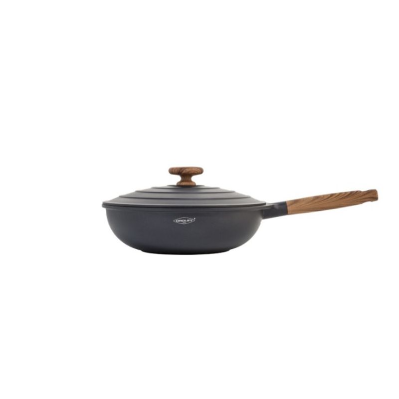 OROLEY - Wok Oroley 30 cms con TAPA Eco nature