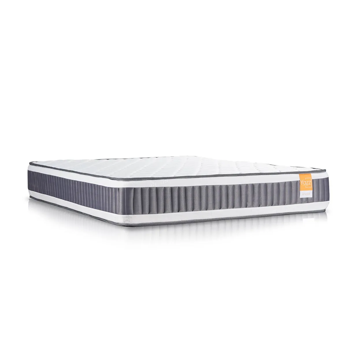 YAZZ - Colchón River King Resortes Bonnel 200x180cm Yazz