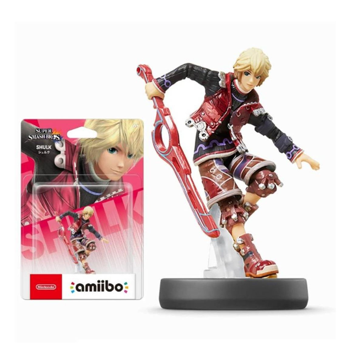 NINTENDO - Amiibo Shulk - Colección Super Smash Bros