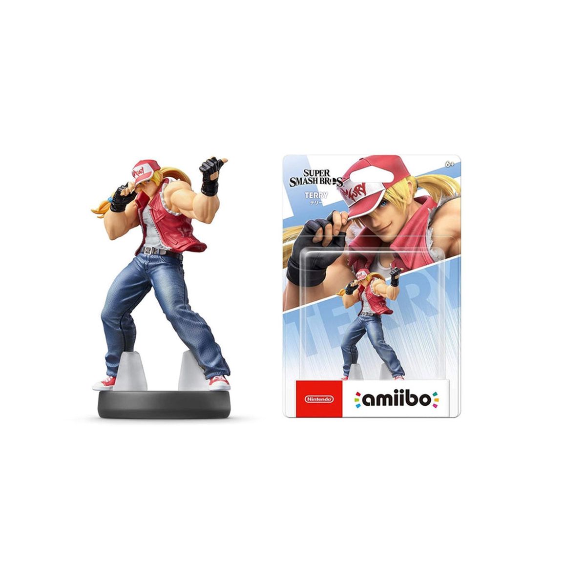 NINTENDO - Amiibo Terry Bogard - Colección Super Smash Bros