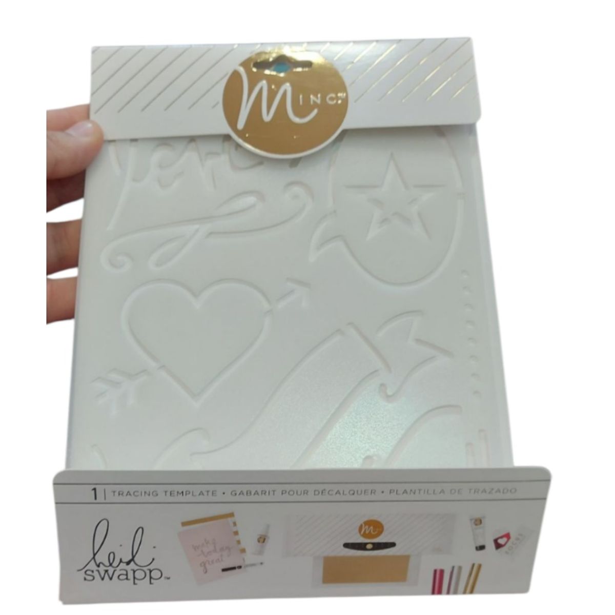 AMERICAN CRAFTS - Plantillas stencil Love para Minc Heidi Swapp