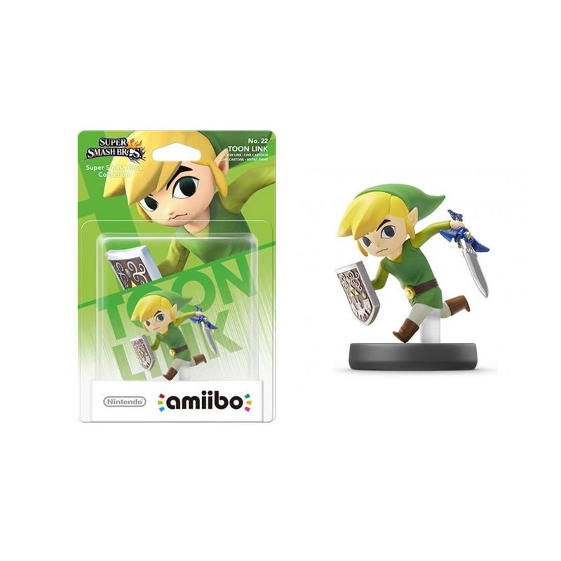 NINTENDO - Amiibo Toon Link - Colección Super Smash Bros