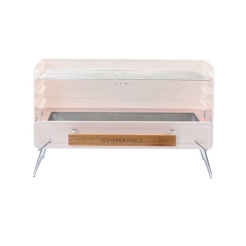 TERRA FORCE - PARRILLA PORTATIL PLEGABLE SOBREMESA CAMPING