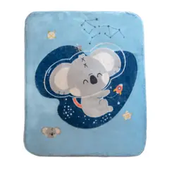 PUMUCKI - Frazada De Cuna Koala Celeste