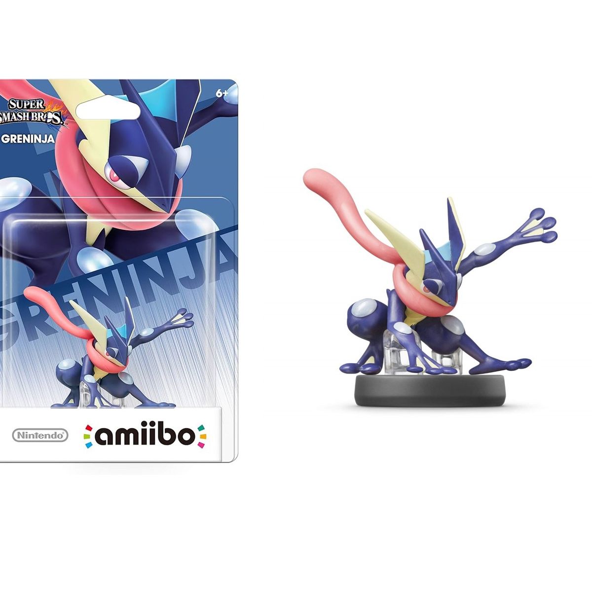 NINTENDO - Amiibo Greninja - Colección Super Smash Bros