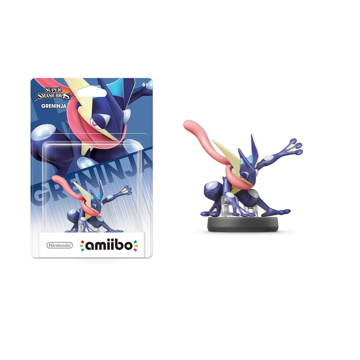 NINTENDO - Amiibo Greninja - Colección Super Smash Bros
