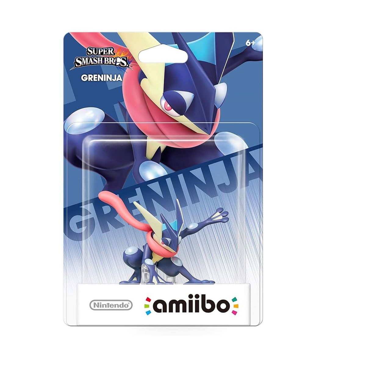 NINTENDO - Amiibo Greninja - Colección Super Smash Bros