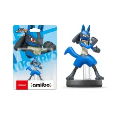 NINTENDO - Amiibo Lucario - Colección Super Smash Bros