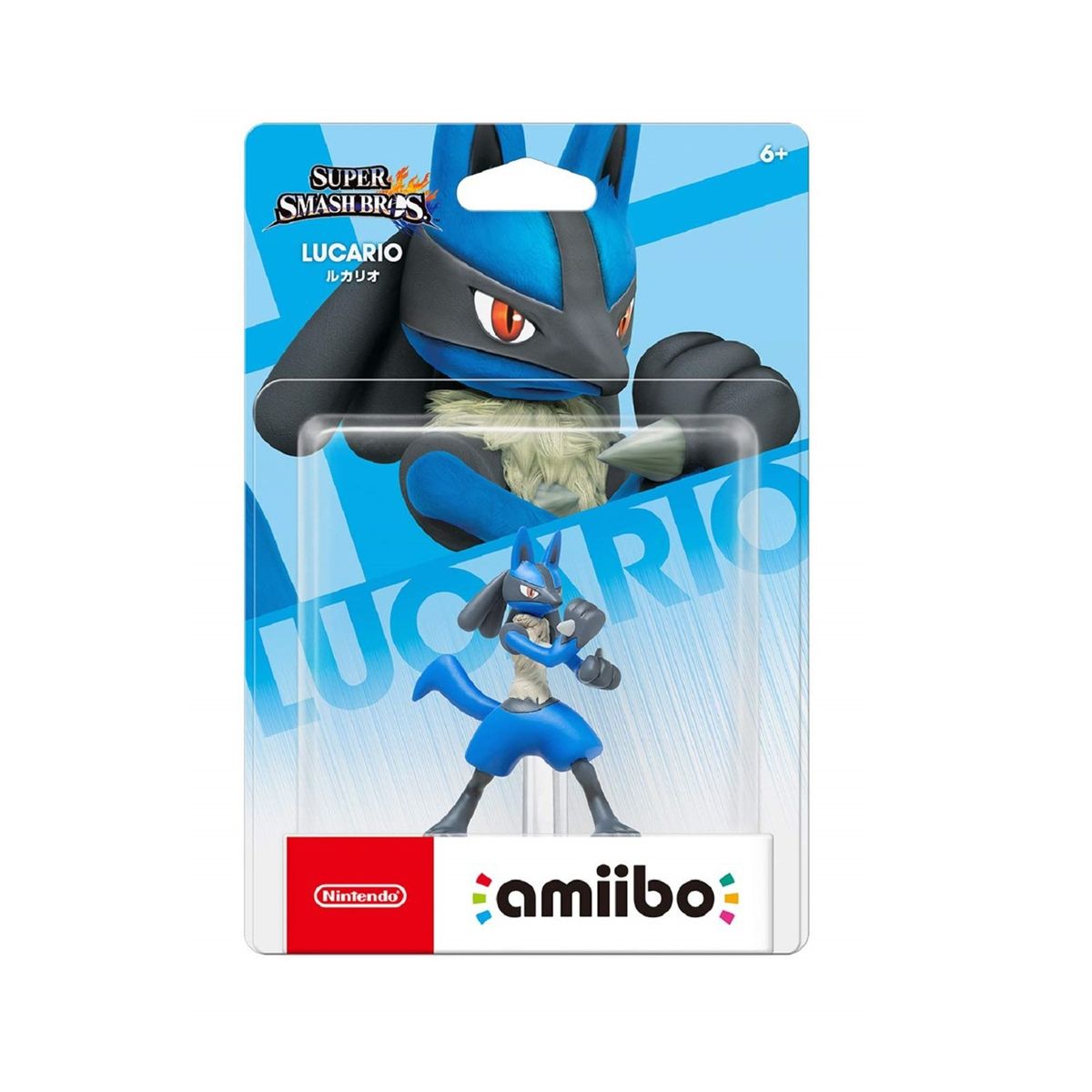 NINTENDO - Amiibo Lucario - Colección Super Smash Bros