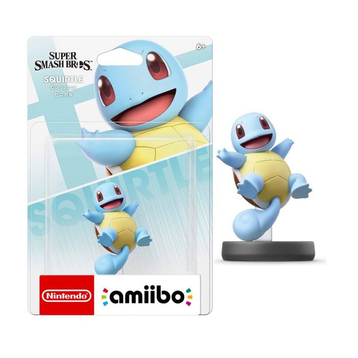NINTENDO - Amiibo Squirtle - Colección Super Smash Bros