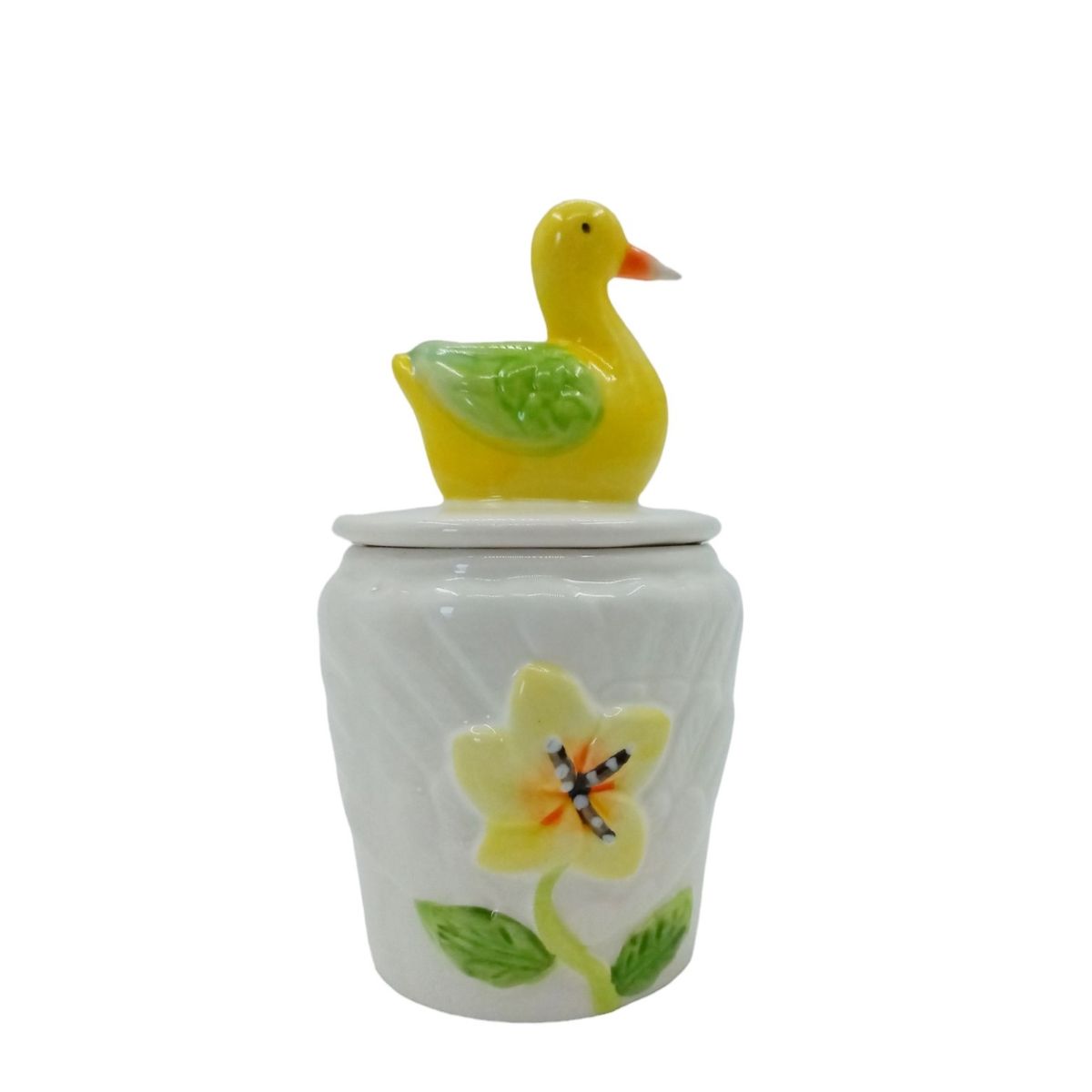 MOGA - Azucarero Especiero Frasco Loza 9x9x16cm