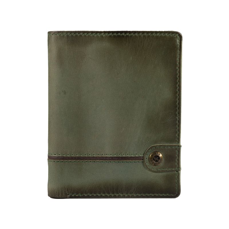 GINO RODINIS - Billetera Hombre Texas 1161 Verde/Marrón Gino Rodinis
