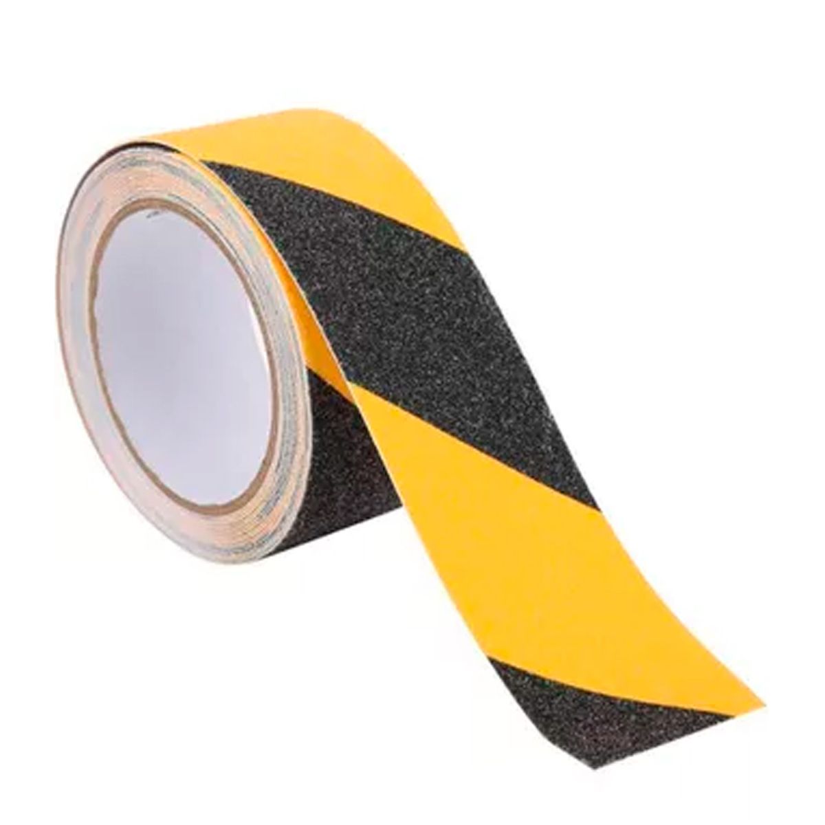 GENERICO - Cinta Adhesiva Antideslizante Amarillo-Negro 5cm x 5mts