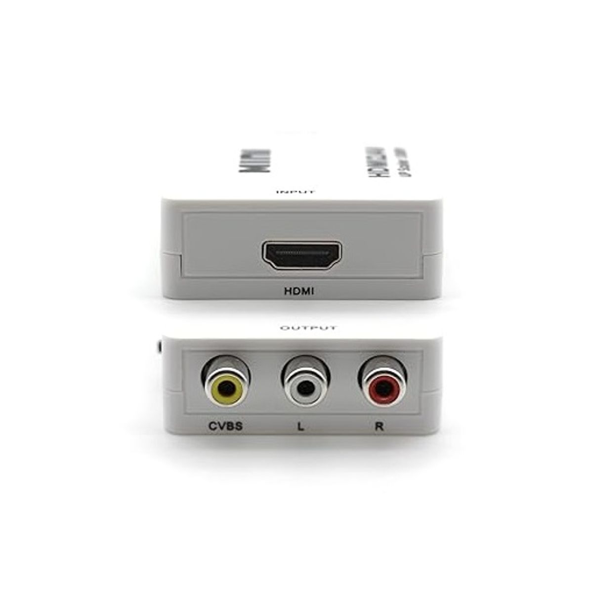 GENERICO - Adaptador Conversor Hdmi A Rca Av Full Hd