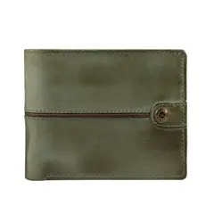 GINO RODINIS - Billetera Hombre Texas 162 Verde/Marrón