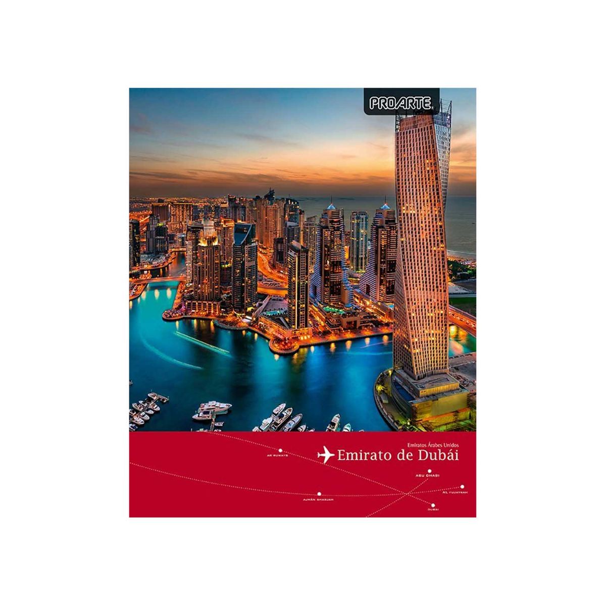 PROARTE - Cuadernos universitarios 100hj tapa dura