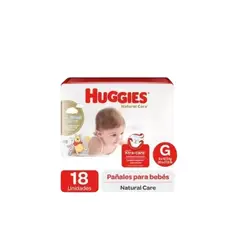 HUGGIES - Pañales Natural Care G 144 Unidades