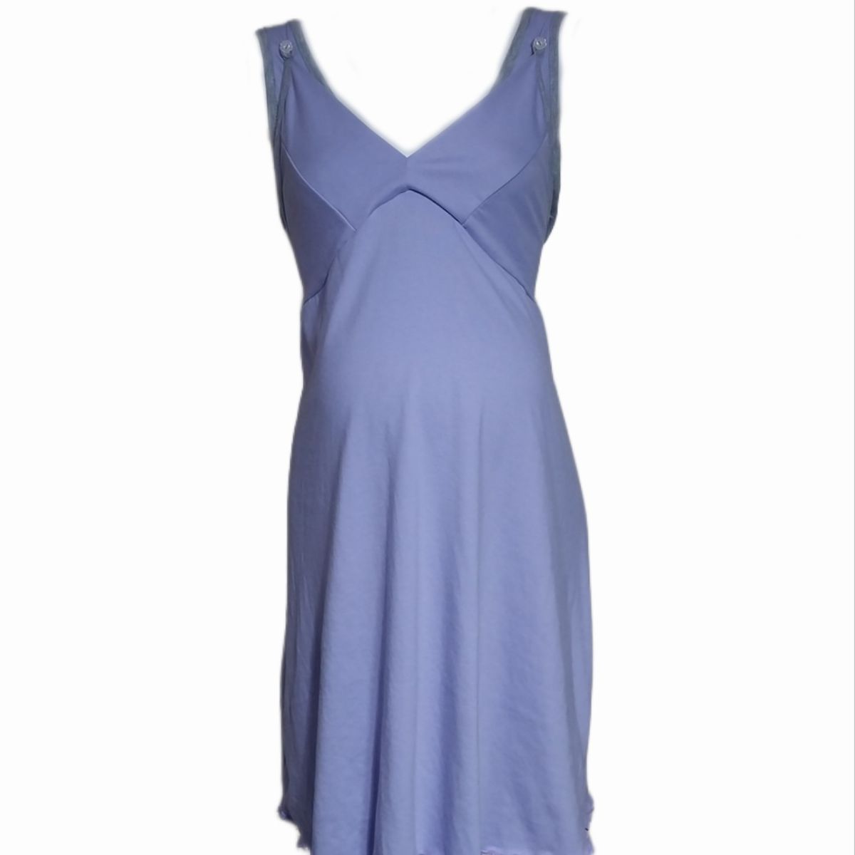 DMOM - Camisa de dormir Maternal y Lactancia DMom color Lavanda modelo Bretel