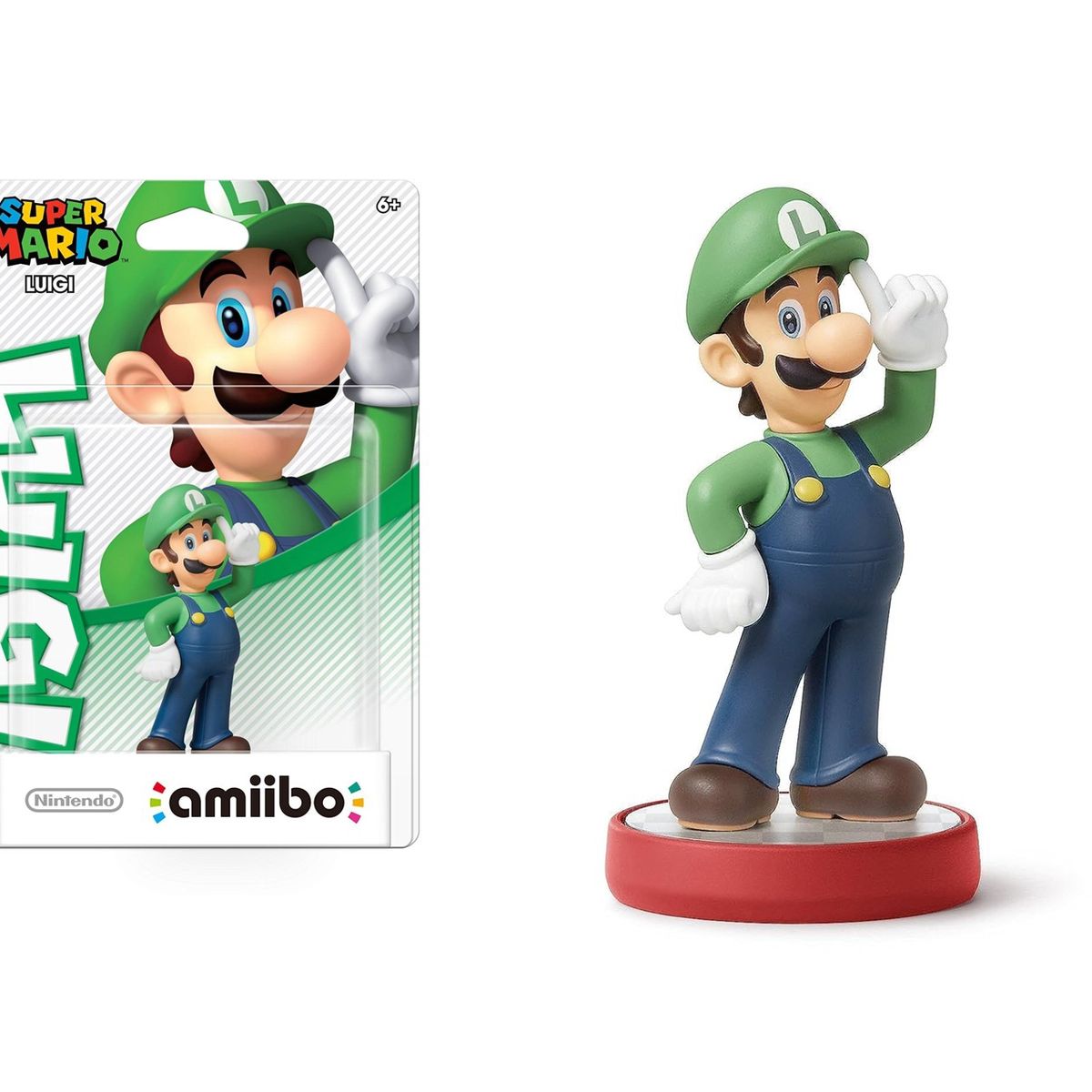 NINTENDO - Amiibo Luigi - Colección Super Mario