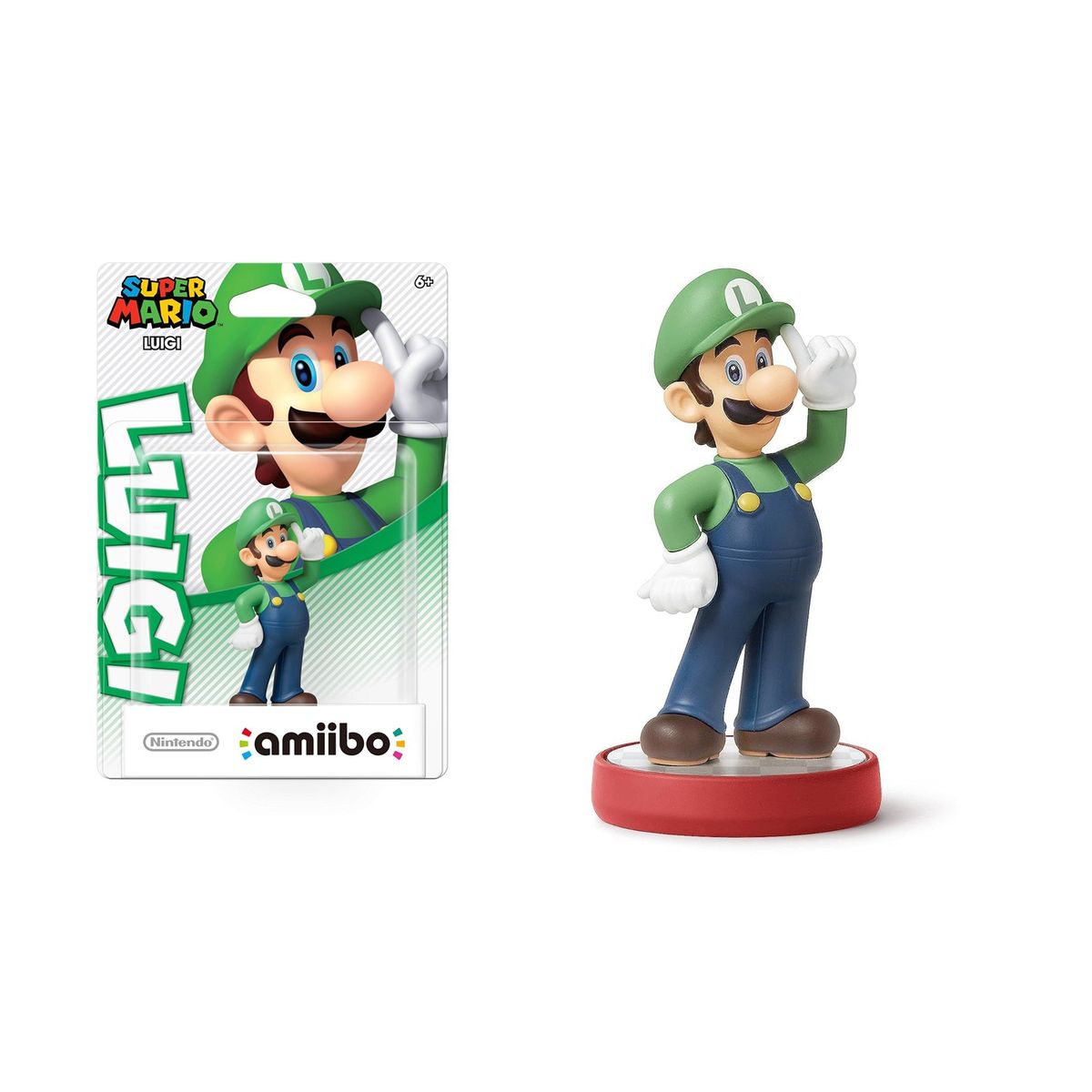 NINTENDO - Amiibo Luigi - Colección Super Mario