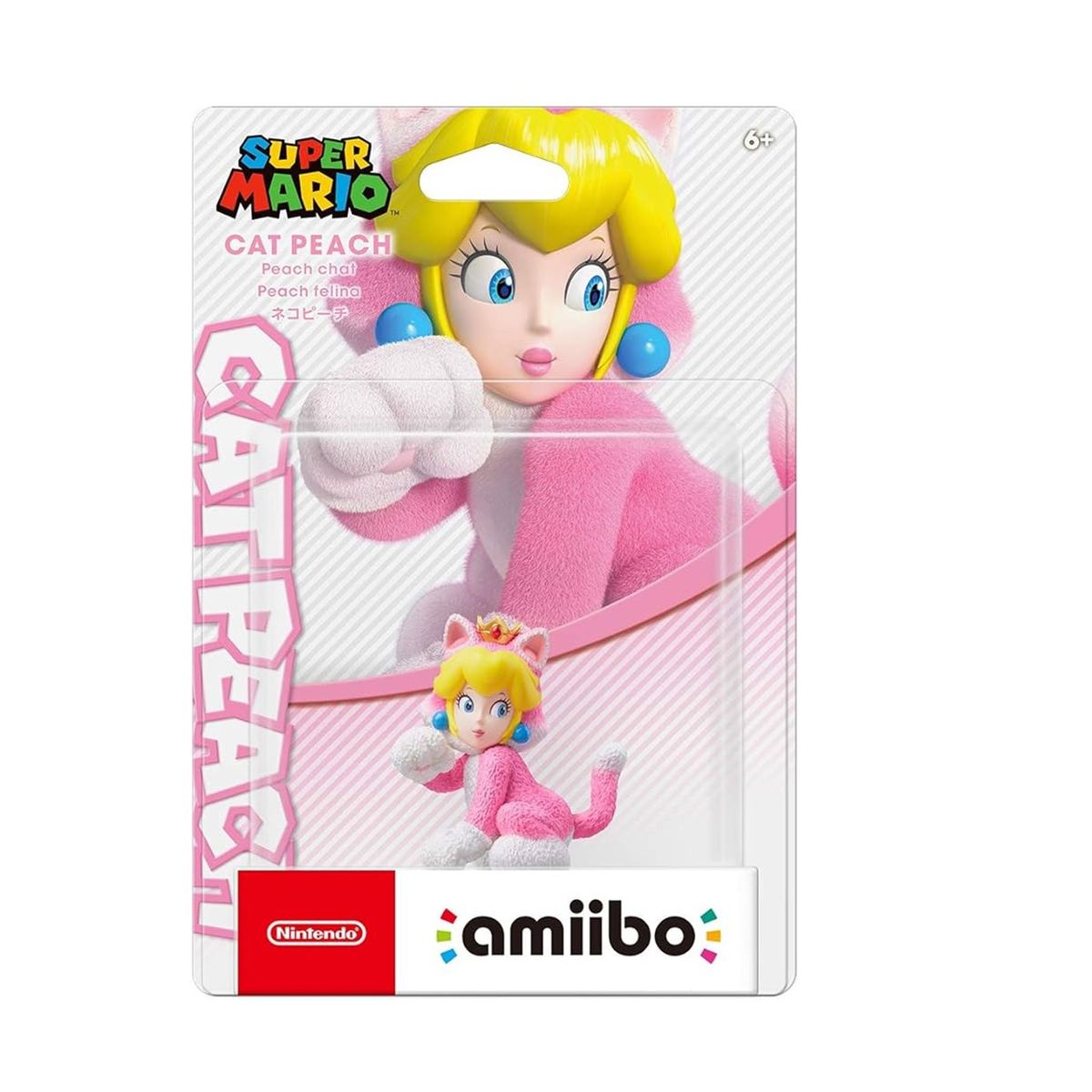 NINTENDO - Amiibo Peach Cat - Colección Super Mario
