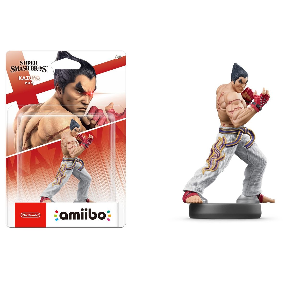 NINTENDO - Amiibo Kazuya - Colección Super Smash Bros
