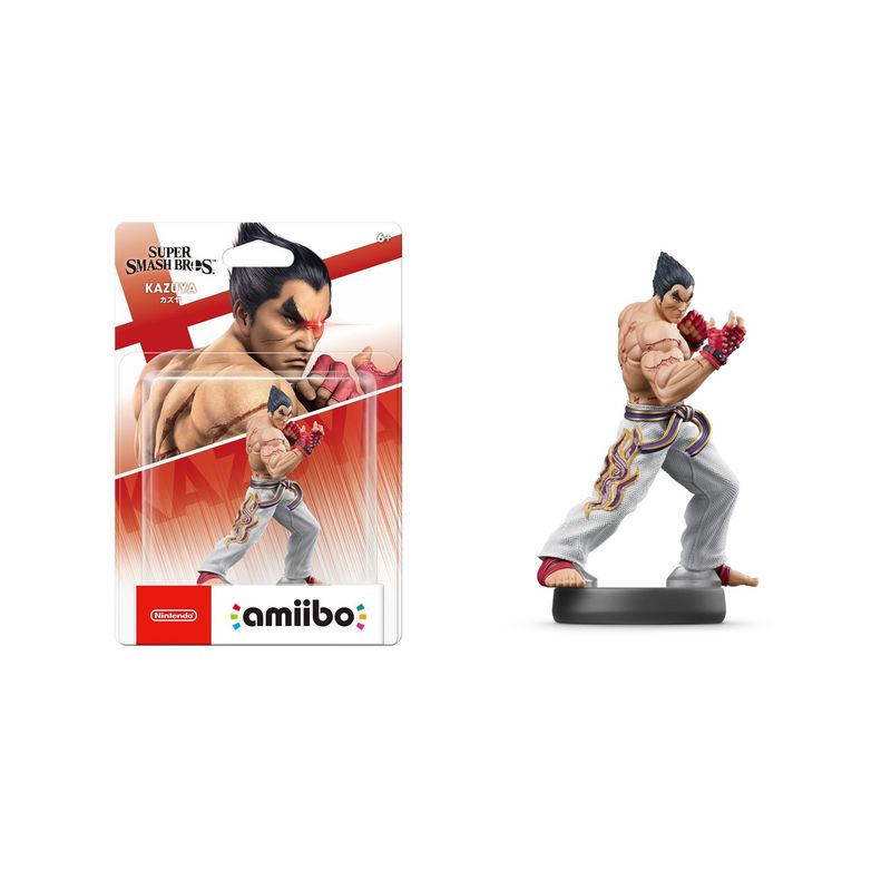 NINTENDO - Amiibo Kazuya - Colección Super Smash Bros
