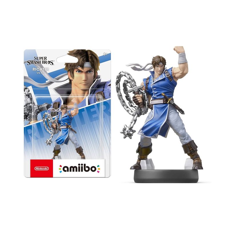 NINTENDO - Amiibo Richter - Colección Super Smash Bros
