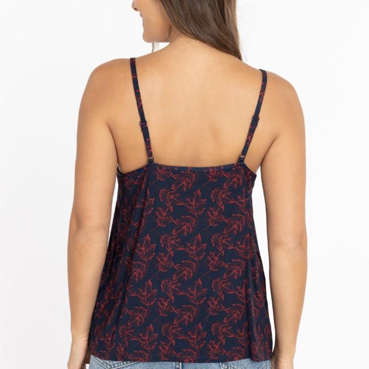 KAYSER - Polera microfibra y encaje 6008-AZU Kayser KAYSER