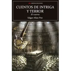 TOP10BOOKS - LIBRO CUENTOS DE INTRIGA Y TERROR EL CUERVO / E.POE / MESTAS EDICIONES