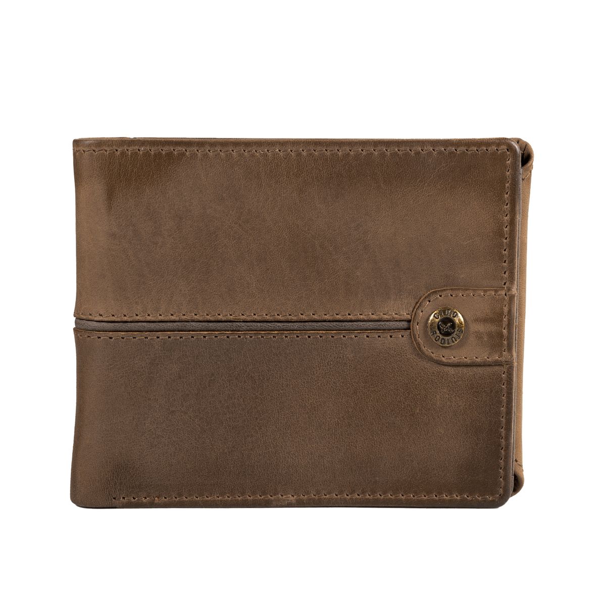 GINO RODINIS - Billetera Texas 1.163 Camel/Marrón Gino Rodinis