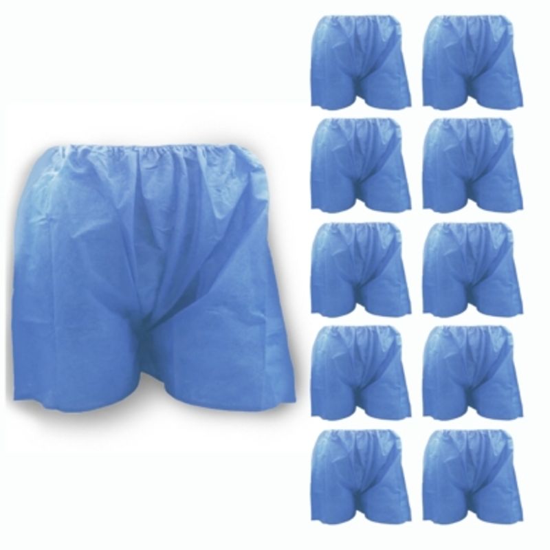 CRANBERRY - Boxer desechable Tela SMS Adulto Cranberry Pack 10 Un.