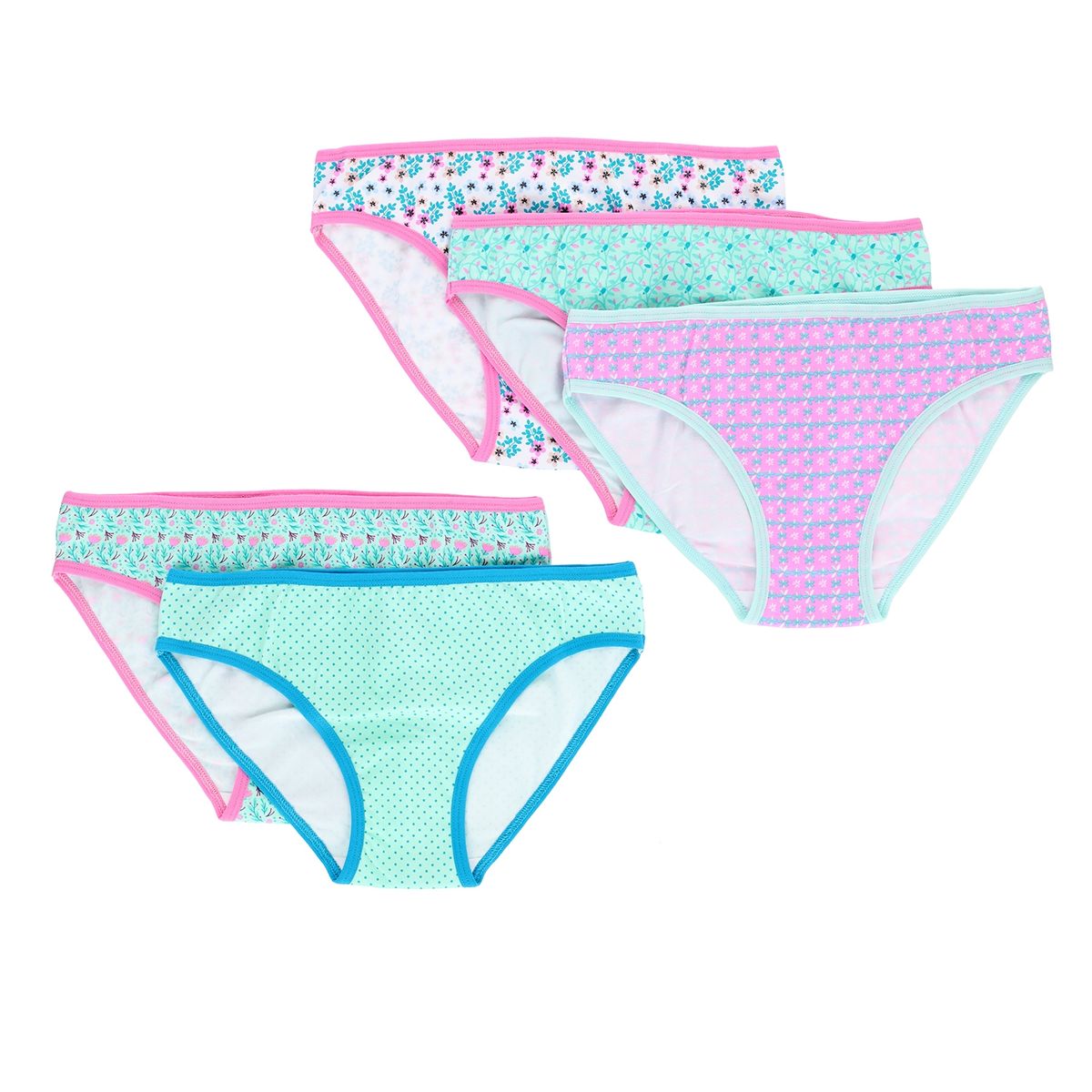 MOTA - Bikini Algodón Pack 5