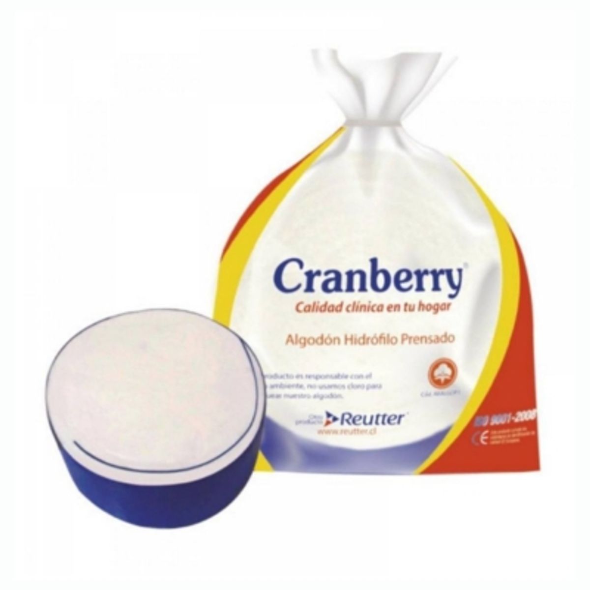CRANBERRY - Algodón Hidrófilo Prensado 250 Gr. Cranberry