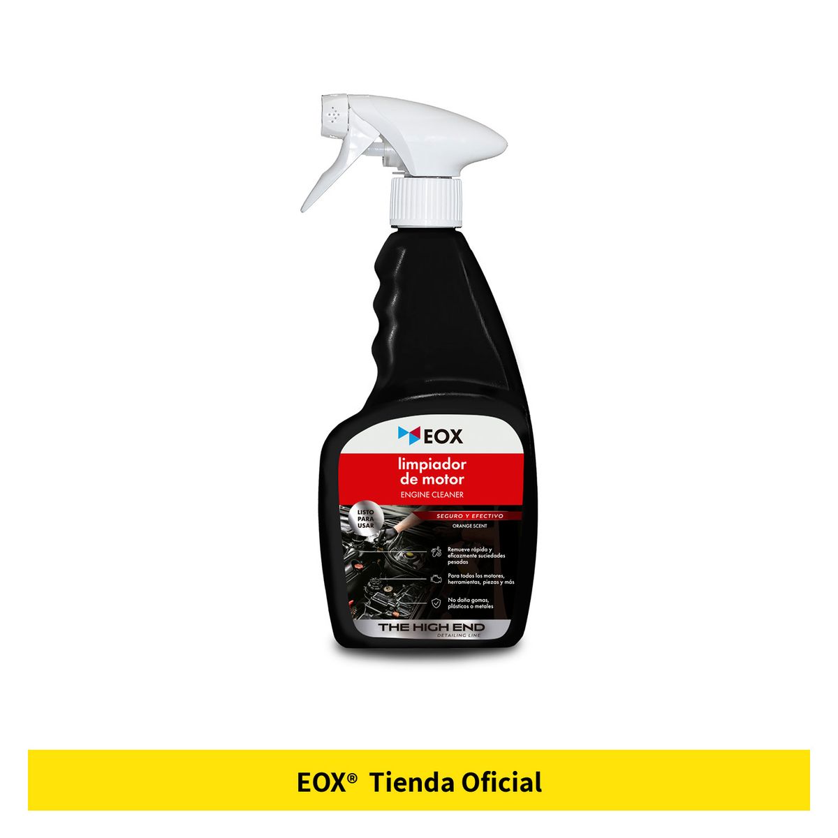 GENERICO - Limpiador de Motor Engine Cleaner C/ Gatillo Eox 470 Ml