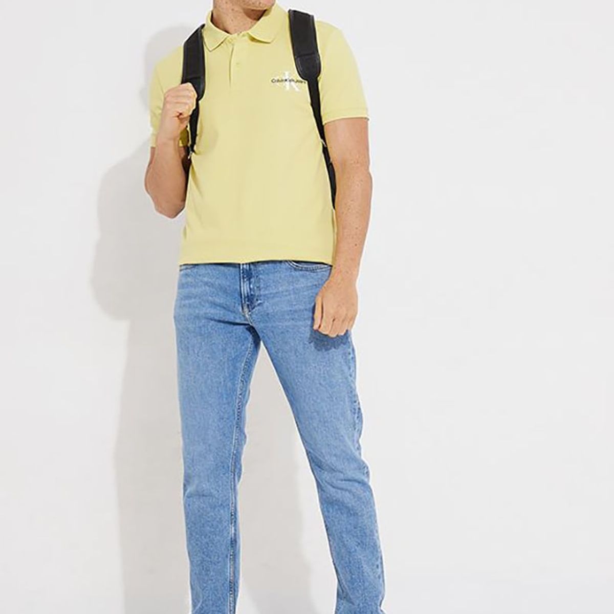 CALVIN KLEIN - Polo Monologo  Amarillo Calvin Klein