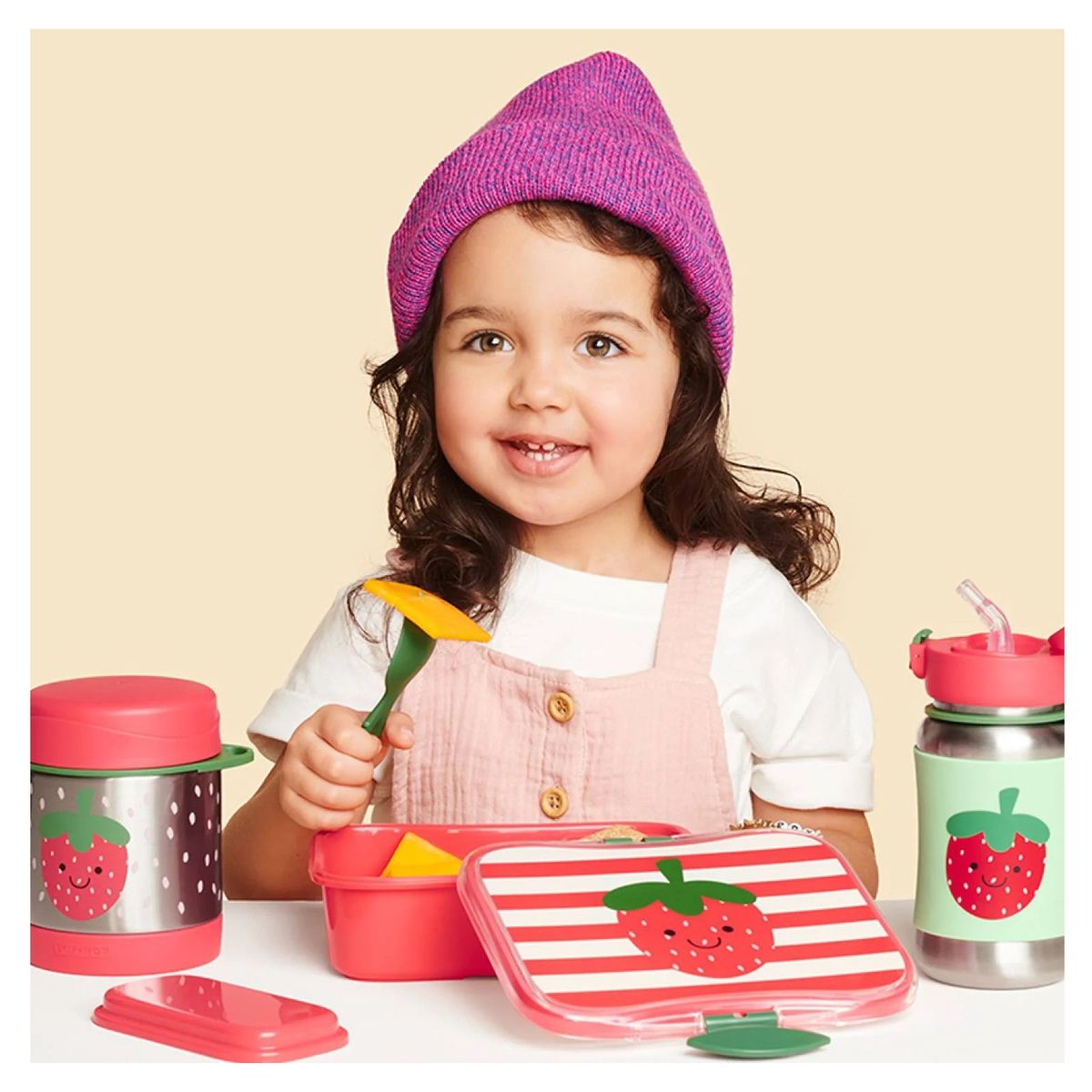 SKIP HOP - Tupper de Alimento Zoo Strawberry