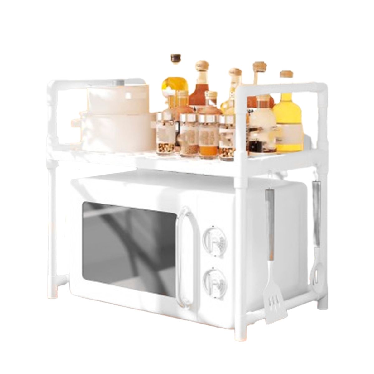 GENERICO - Rack Organizador Microondas Estante Repisa Microondas Cocina