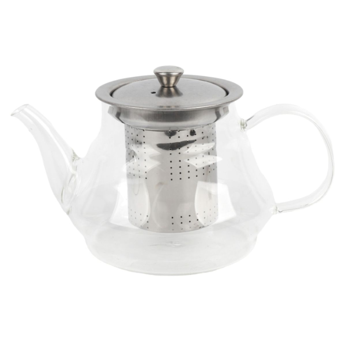 HOMEWELL - Tetera Vidrio con Infusor 600ml HOMEWELL