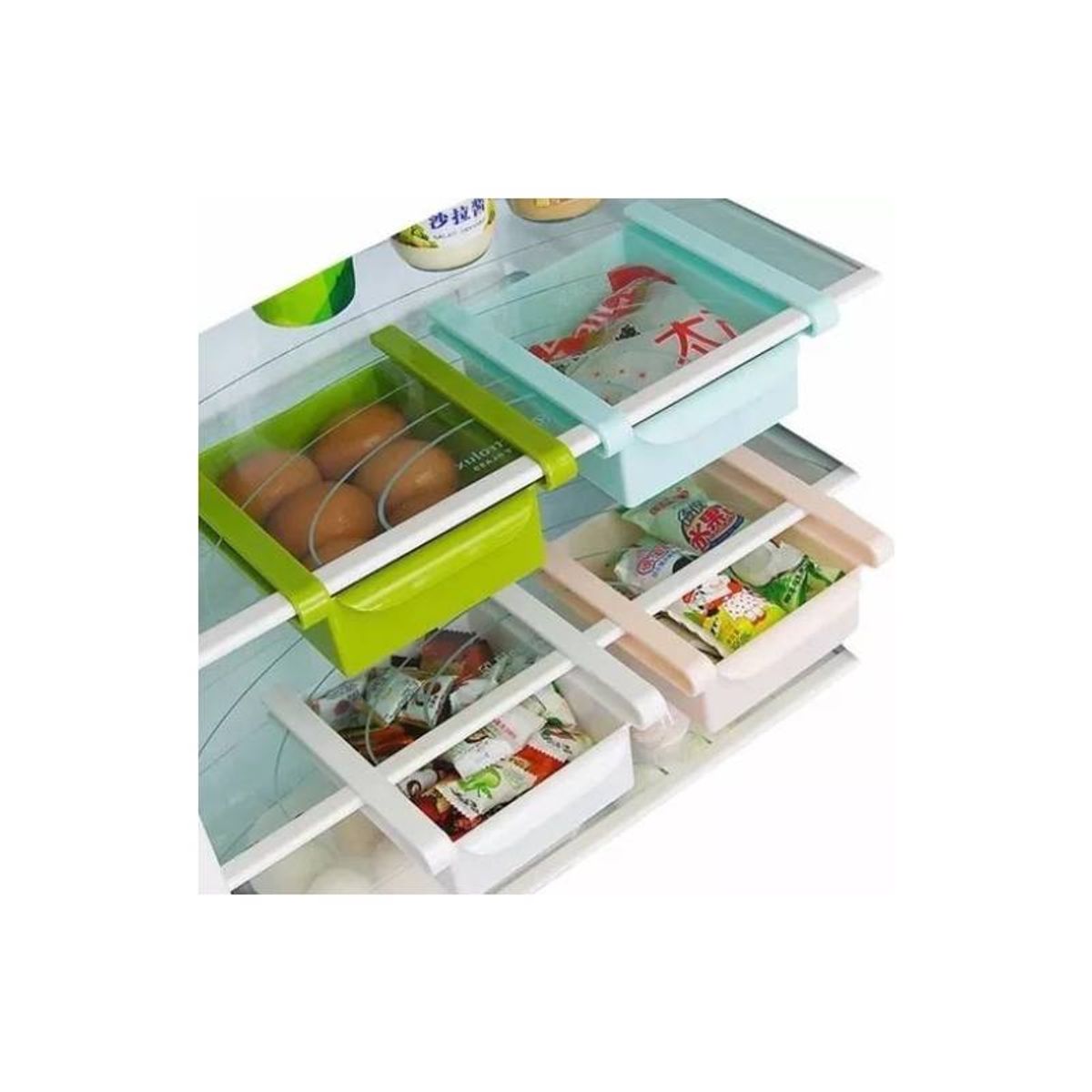 GENERICO - Organizador De Refrigerador Cajón Nevera Almacenamiento