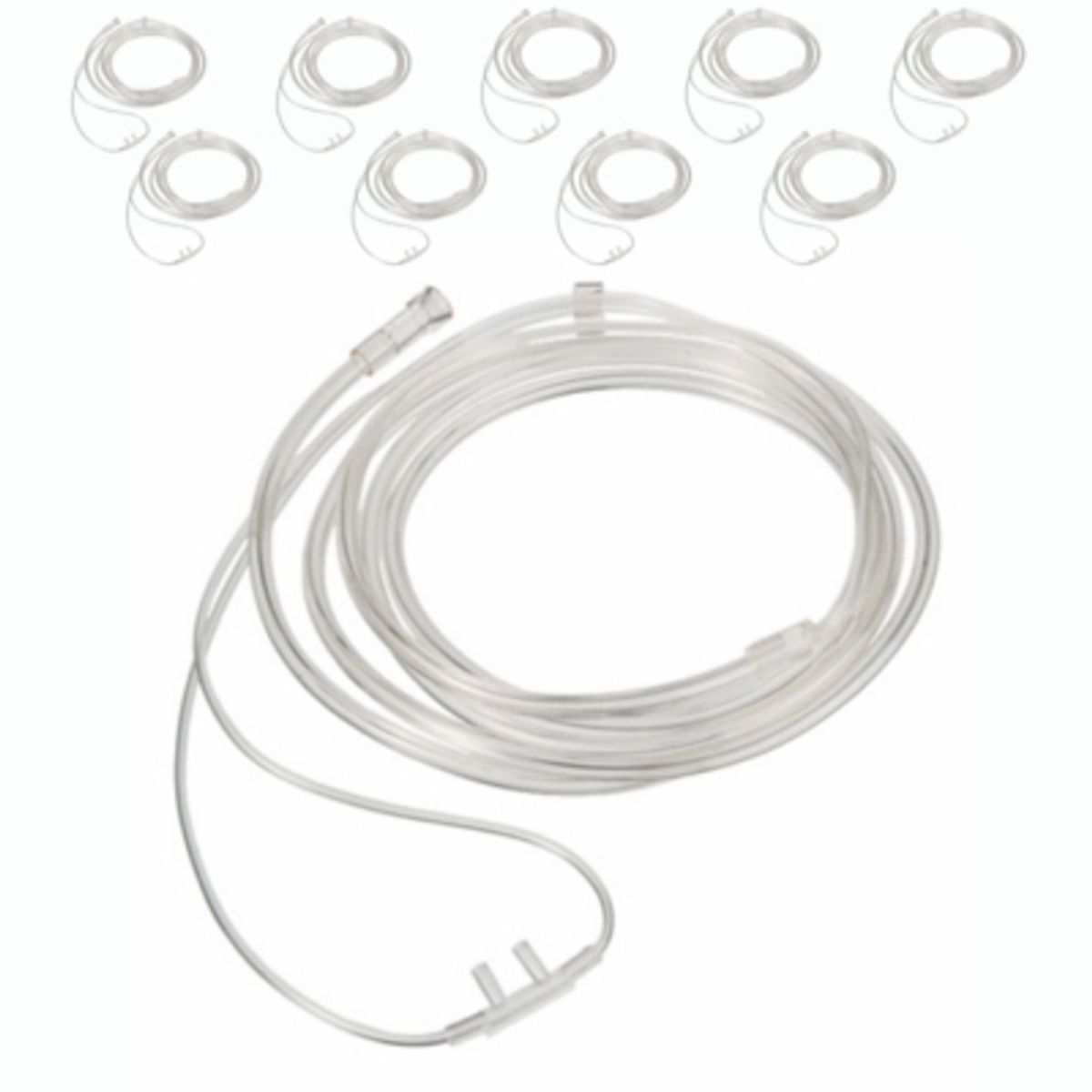 CRANBERRY - Naricera Oxigeno Cranberry Canula/bigotera Pack 10 Un. - Adulto