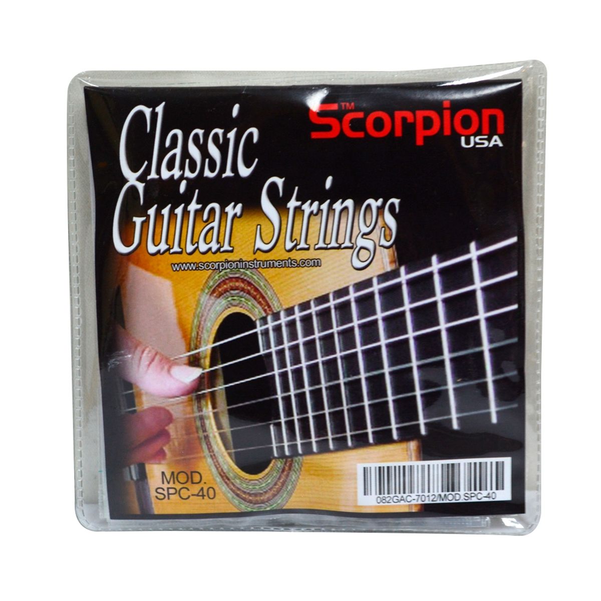 SCORPION - SET CUERDAS PARA GUITARRA CLASICA MOD SPC-40 SCORPION