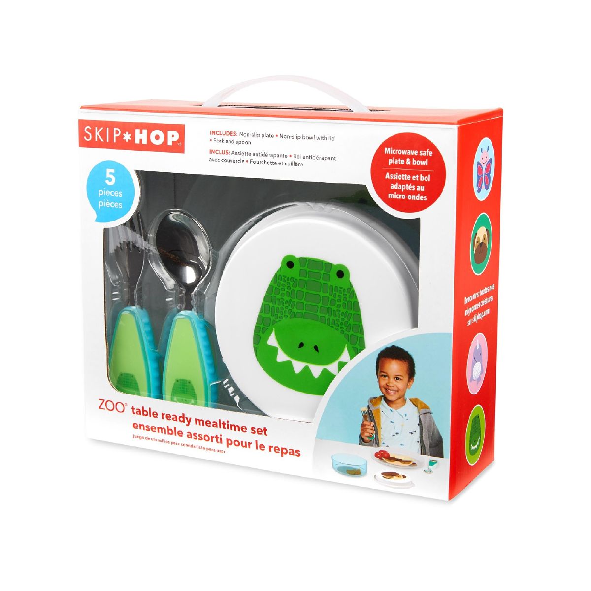 SKIP HOP - Set de Alimentacion  Crocodilo