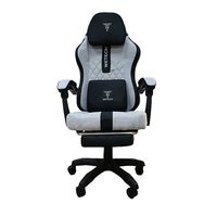 Silla Gamer Wetech Color Gris y Negro Modelo LS-1118