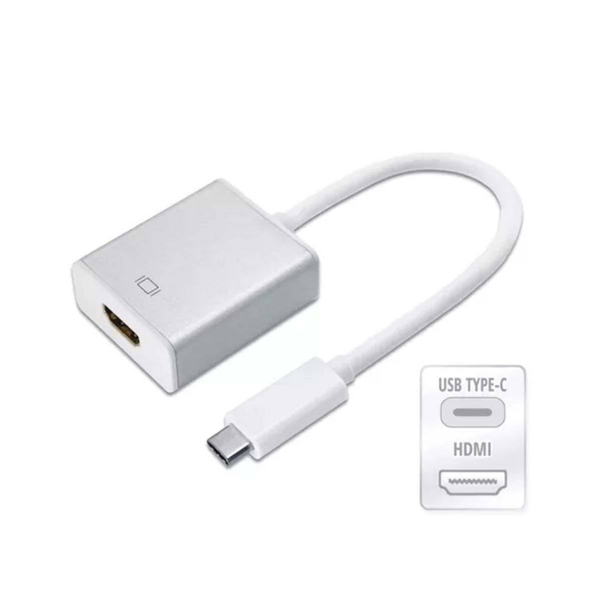 GENERICO - Adaptador Tipo C a Hdmi Full Hd 1080p