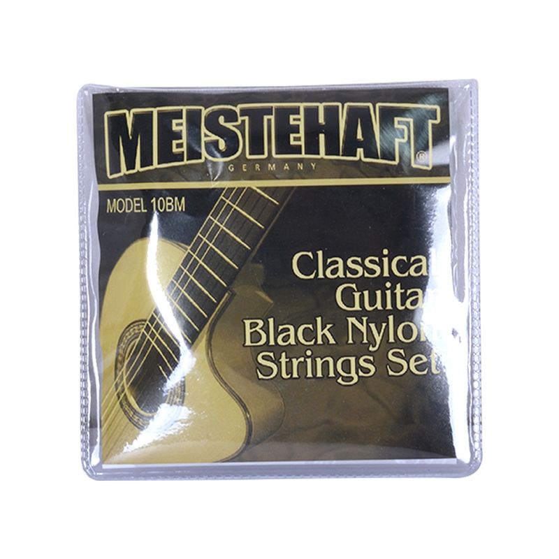 MEISTEHAFT - SET CUERDAS NEGRAS PARA GUITARRA CLASICA MOD10BM MEISTEHAFT