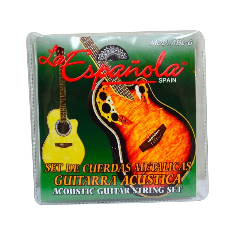 LA ESPANOLA - SET CUERDAS PARA GUITARRA ACÚSTICA MOD-ABL-6 LA ESPAÑOLA